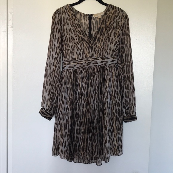 Michael Kors Dresses & Skirts - Michael Kors Leopard Dress